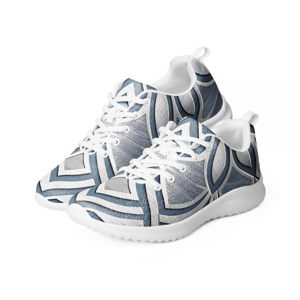 Silver Metal Pilates Shoes for Women | Custom Designer Sneakers | Yoga Workout Shoes | Festive Comfortable Sport Sneakers | Silver Trainers - Image 5